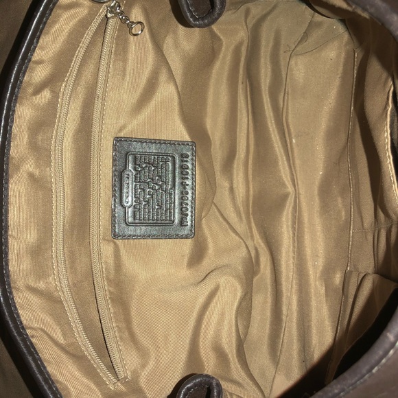 Leather Coach Handbag - Picture 6 of 8